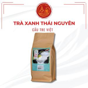 Trà Xanh Thái Nguyên Cầu Tre Việt Túi Zip 500gr