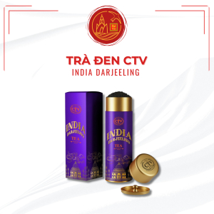 Trà Đen CTV India Darjeeling Hộp Thiếc 100g