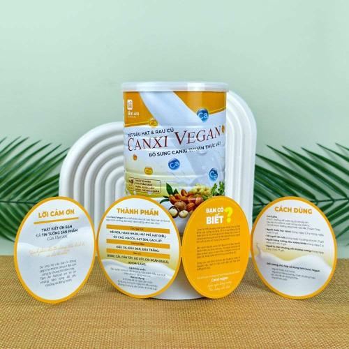 Bột Canxi Vegan 420g (Hộp Thiếc)