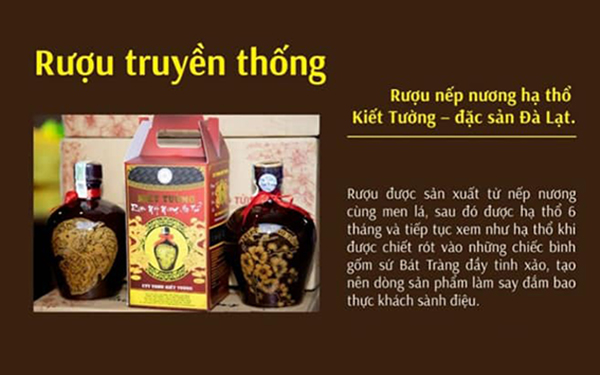 Đặc điểm của Rượu Nếp Kiết Tường