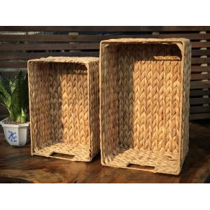 Khay Lục Bình Có Quai Cầm - Size M [40x25x18cm]