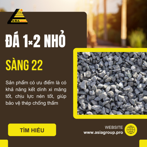 Đá 1x2 Nhỏ (Sàng 22)