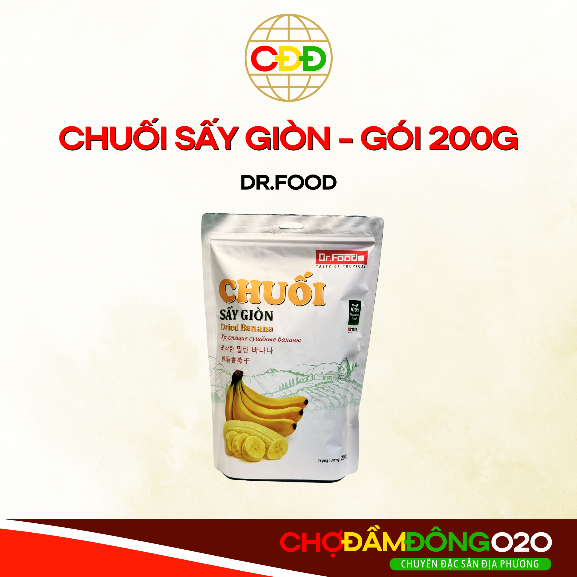 Hồ Sơ Tự Công Bố Sản Phẩm Chuối Sấy Giòn Dr.Foods