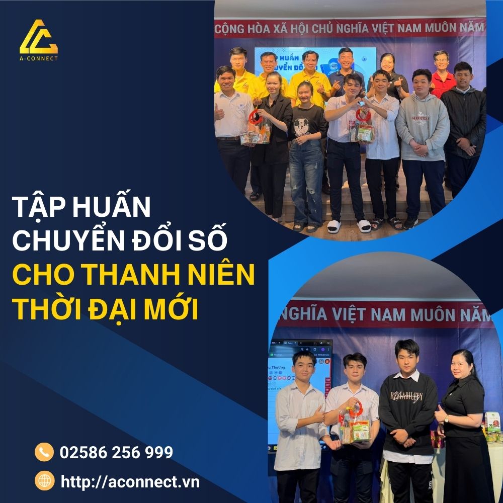 Tập Huấn Chuyển Đổi Số Cho Thanh Niên Thời Đại Mới