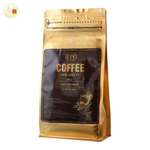 Cà Phê Specialty Arabica Rang Xay No.1 CTV Túi Zip 250g