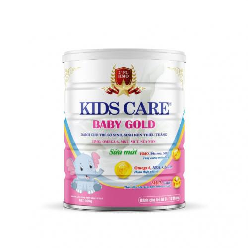 Sữa Mát KIDS CARE BABY GOLD Lon 900gr (0-12 Tháng)