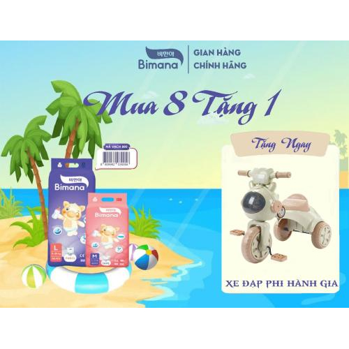 Tã dán Bimana Hàn Quốc size S (4 - 8kg)