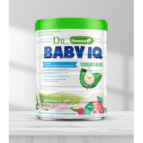 Dr BABY IQ WEIGH GAIN DÀNH CHO TRẺ TỪ 1 TUỔI TRỞ LÊN